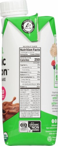 ORGAIN: Whey Protein Shake Chocolate Fudge, 11 oz