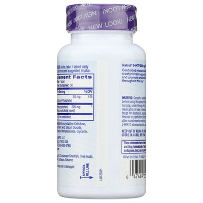 NATROL: 5-HTP 200 mg Time Release, 30 tb