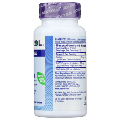 NATROL: 5-HTP 200 mg Time Release, 30 tb