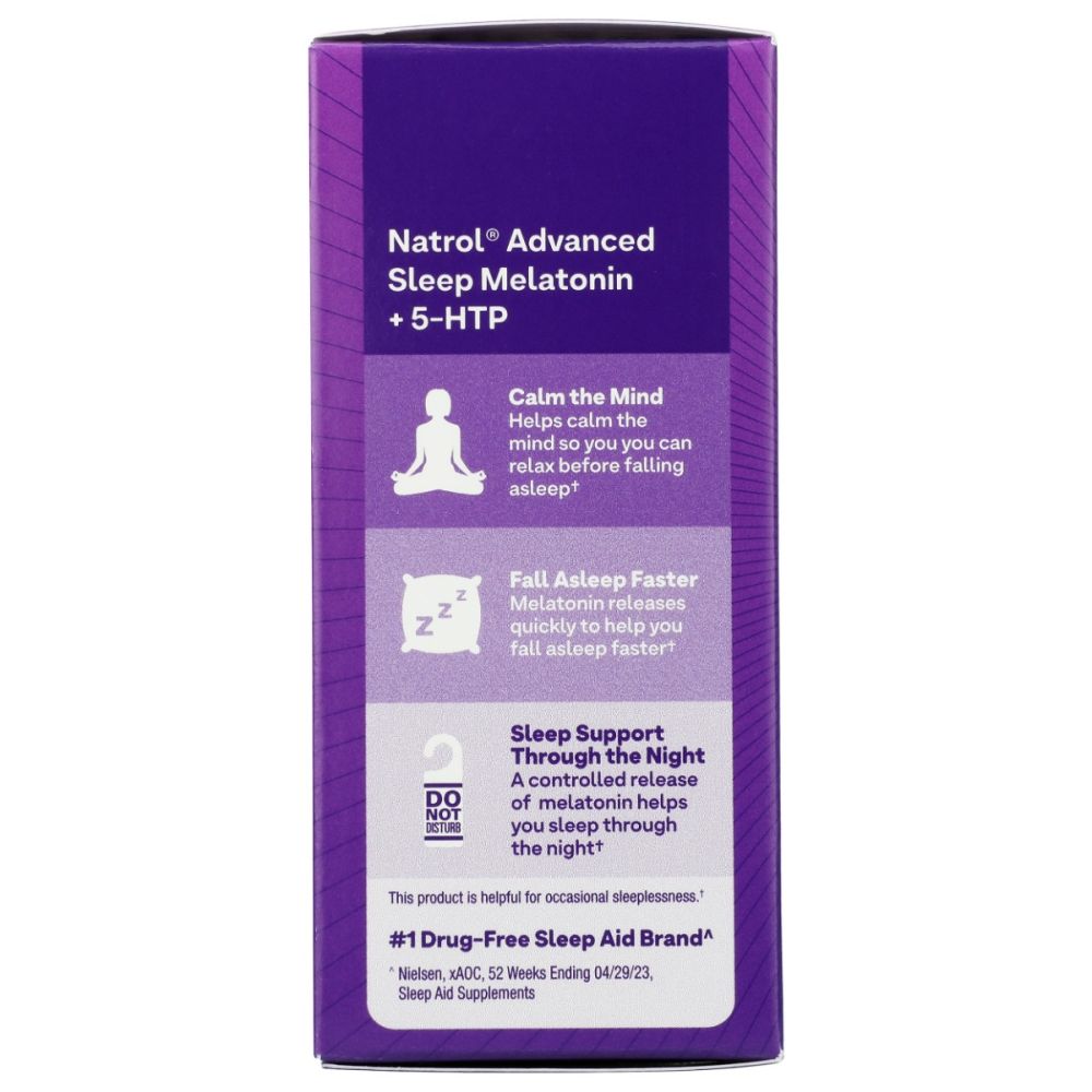 NATROL: Melatonin 5 HTP, 60 tb