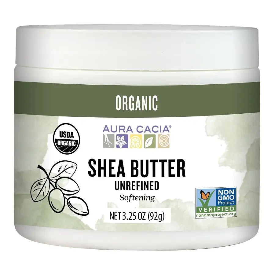 AURA CACIA: Shea Butter Unrefined Organic, 3.25 oz