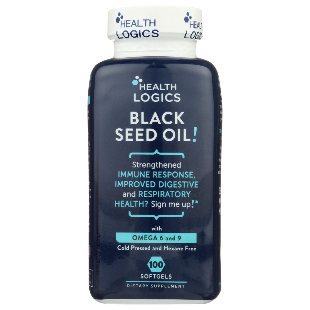 HEALTH LOGICS: Black Cumin Seed Oil, 100 sg