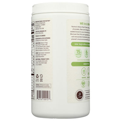 NUTIVA: Organic Superfood Hemp Protein 15 G, 16 oz