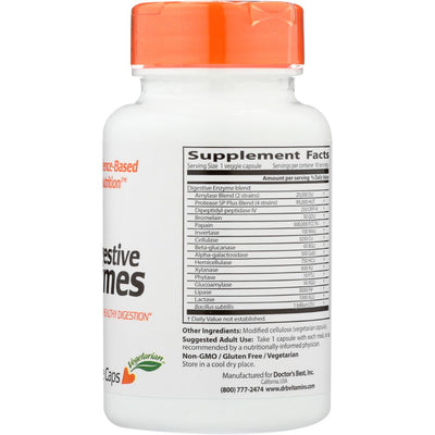 DOCTORS BEST: Digestive Enzymes, 90 vc