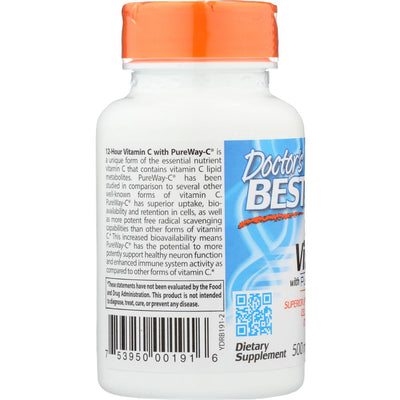 DOCTORS BEST: Vtmn C Sustained Release, 60 tb