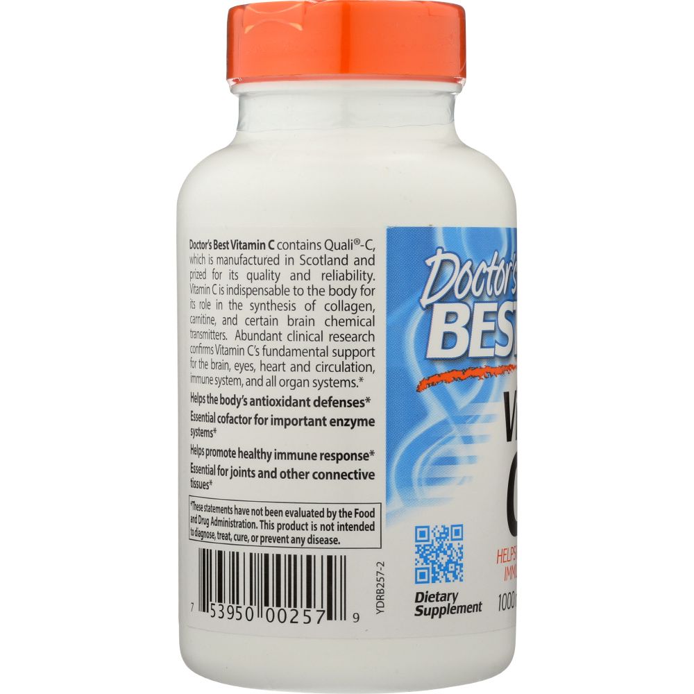 DOCTORS BEST: Vitamin C With Qc 1000Mg, 120 vc