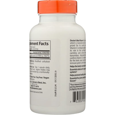 DOCTORS BEST: Vitamin C With Qc 1000Mg, 120 vc