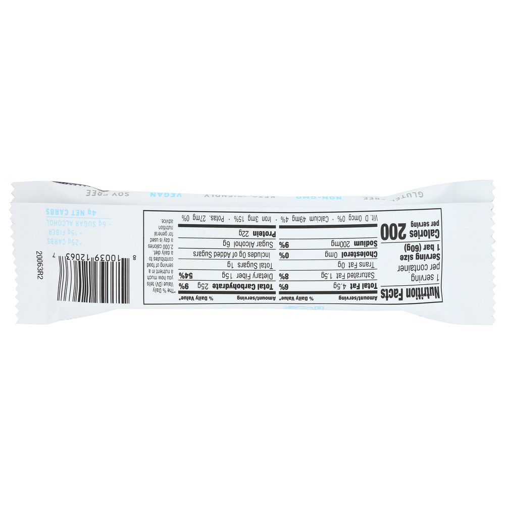 NO COW BAR: Cookies N Cream Protein Bar, 2.12 oz