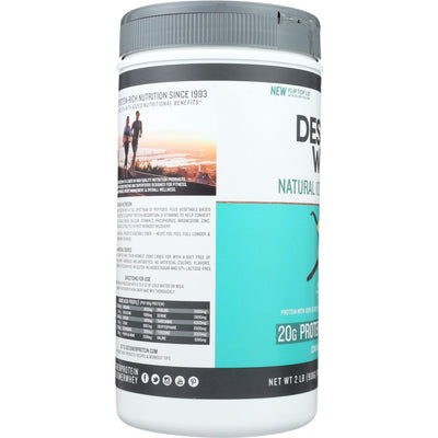 DESIGNER PROTEIN WHEY: 100% Premium Protein French Vanilla, 2 lb