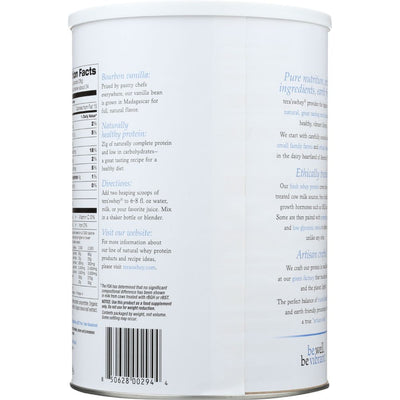 TERA'S WHEY: Bourbon Vanilla RBGH Free Whey Protein, 24 oz