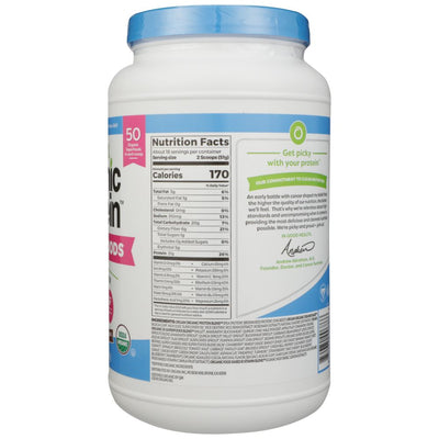 ORGAIN: Organic Protein & Superfoods Creamy Chocolate Fudge Powder, 2.02 lb