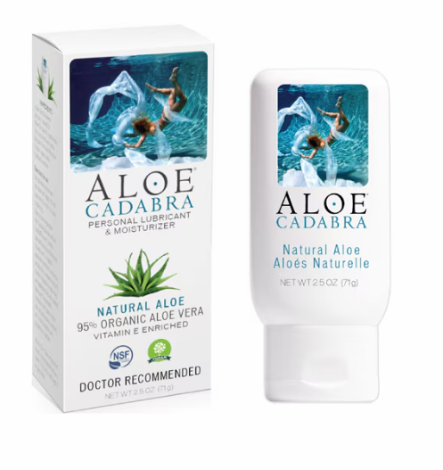 ALOE CADABRA: Natural Aloe Lubricant, 2.5 oz
