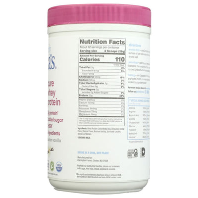 SIMPLY TERAS: Pure Whey Protein Bourbon Vanilla, 12 oz