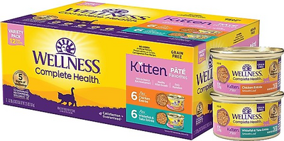 WELLNESS: Chicken Canned Kitten Food, 3 oz