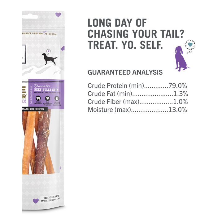 I&LOVE&YOU: Free Ranger Beef Bully Stix Dog Chews, 3.5 oz