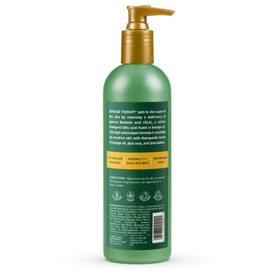 SHIKAI: Borage Therapy Dry Skin Lotion Original Unscented, 8 oz