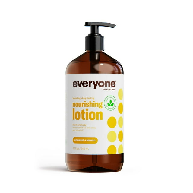EVERYONE: Coconut + Lemon Nourishing Lotion, 2 fo