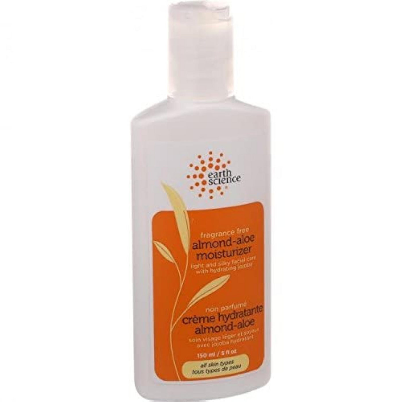 EARTH SCIENCE: Moisturizer Almond Aloe Ff, 5 fo