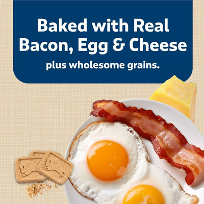 BLUE BUFFALO: Health Bars Baked with Bacon, Egg and Cheese Crunchy Dog Biscuits, 16 oz