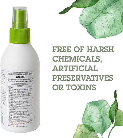 QUANTUM: Buzz Away Deet Free Insect Repellent Citronella Spray, 6 oz