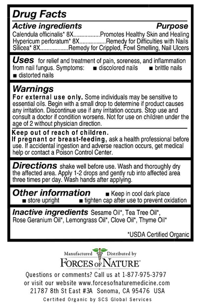 FORCES OF NATURE: Nail Fungus Control, .17 oz