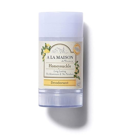 A LA MAISON DE PROVENCE: Deodorant Honeysuckle, 2.4 oz