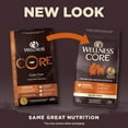 WELLNESS: Core Original Dry Dog Food Formula Grain Free, 4 lb