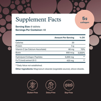 YOUTHEORY: Mens Collagen Advanced Formula, 290 tb