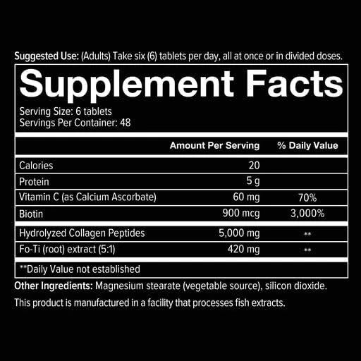 YOUTHEORY: Mens Collagen Advanced Formula, 290 tb