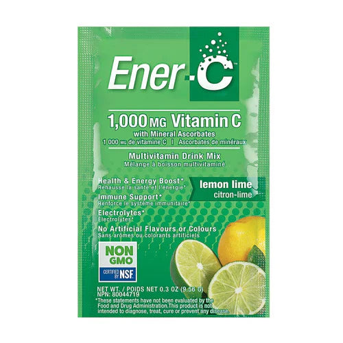 ENER LIFE: Lemon Lime Multivitamin Drink Mix, 30 pc