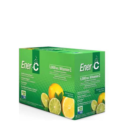 ENER LIFE: Lemon Lime Multivitamin Drink Mix, 30 pc