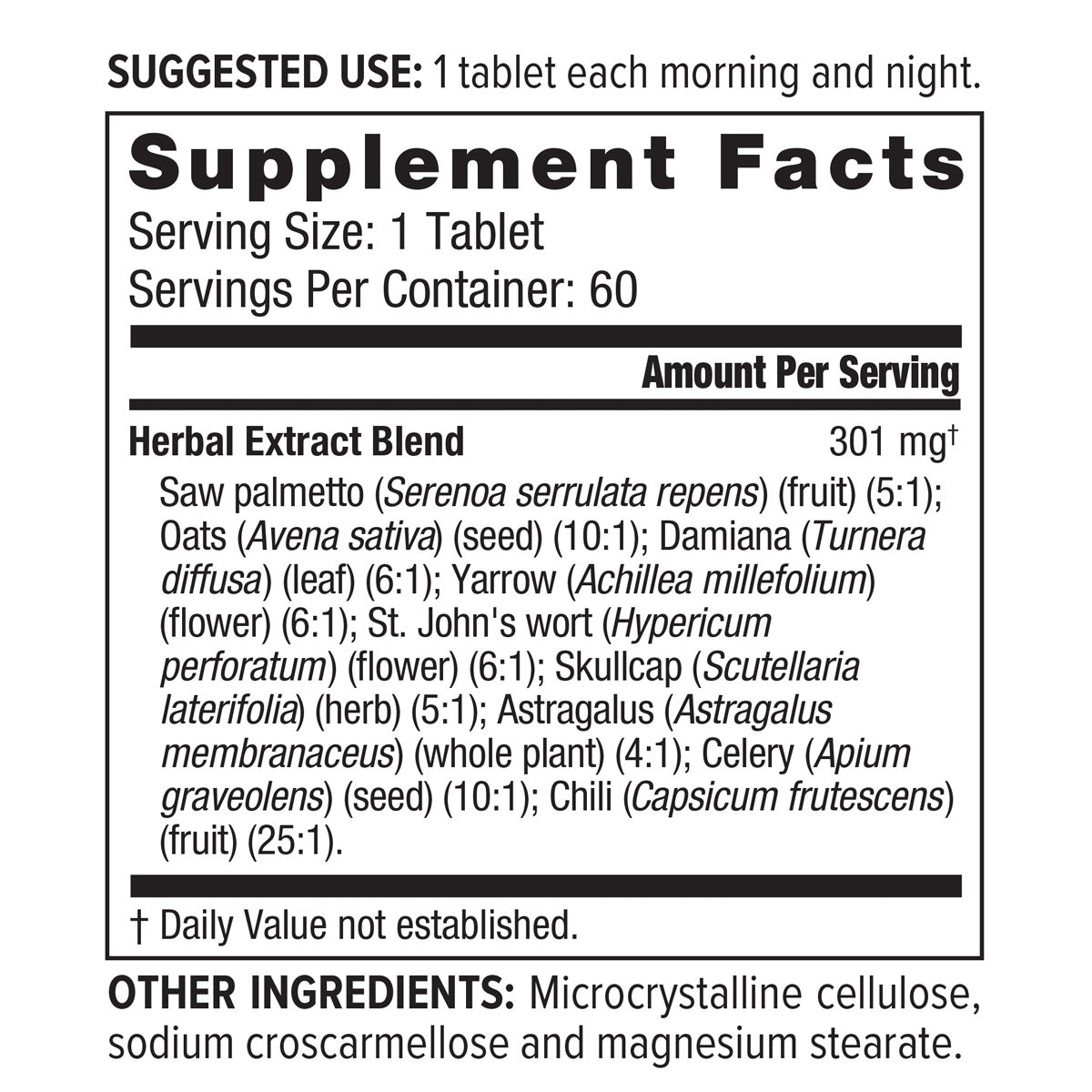 Masculine Herbal Complex