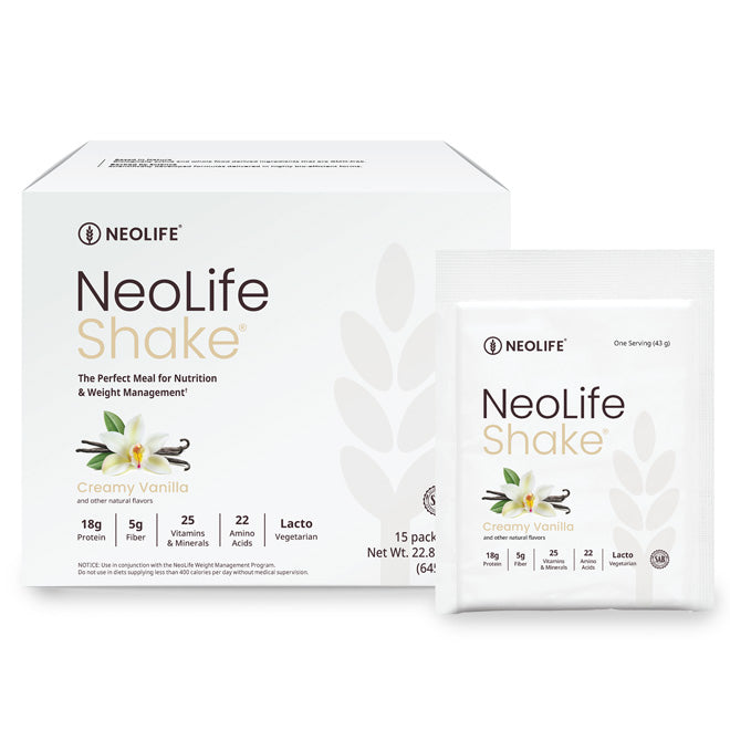 NeoLifeShake Packets-Creamy Vanilla