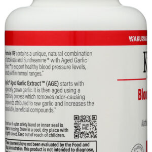 KYOLIC: Aged Garlic Extract Blood Pressure Health Formula 109, 80 Cp