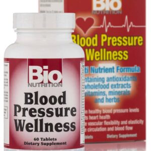 BIO NUTRITION: Blood Pressure Wellness, 60 tablets